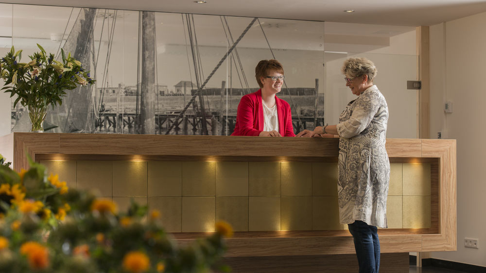 Hotel Hafen Buesum Exterior photo