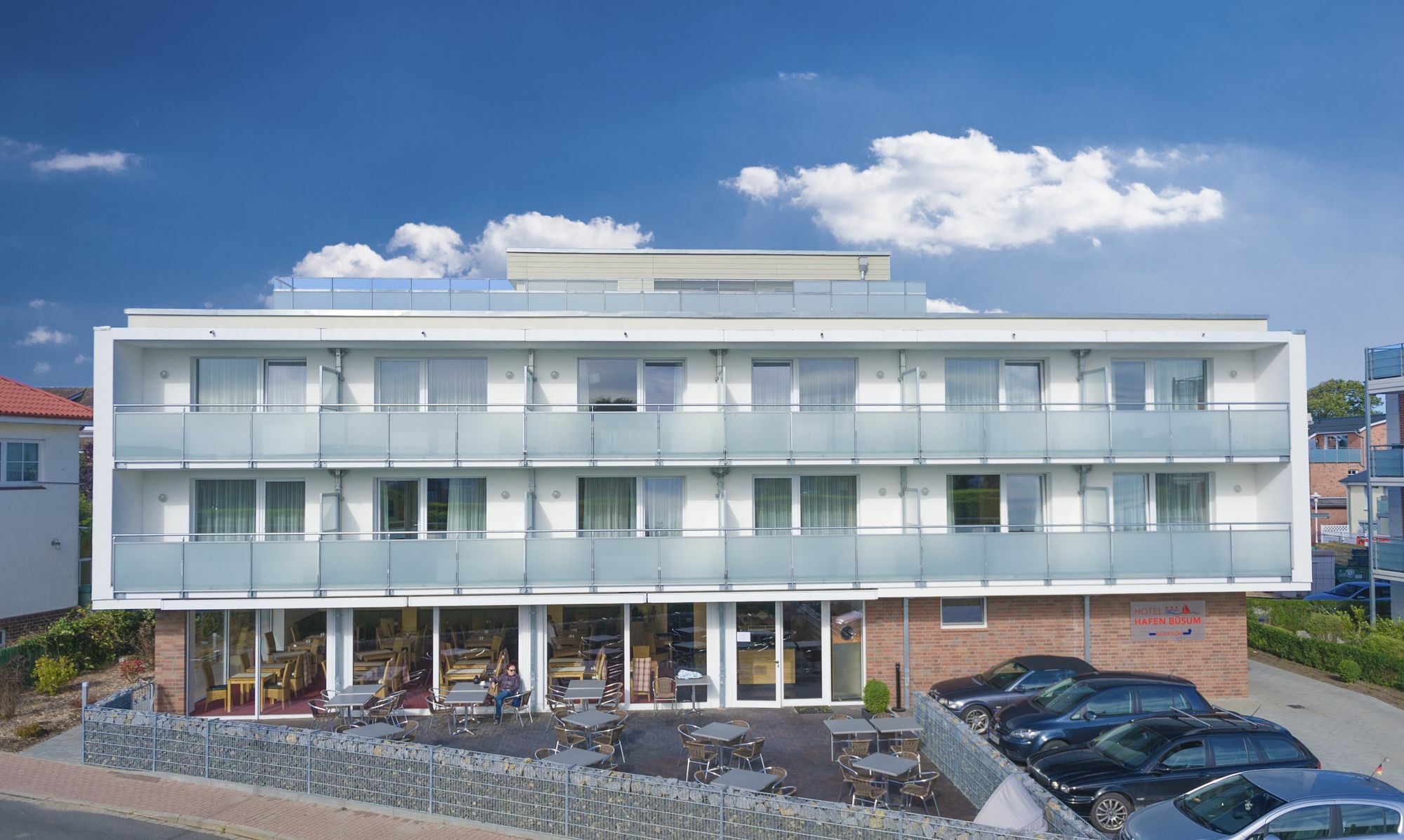 Hotel Hafen Buesum Exterior photo